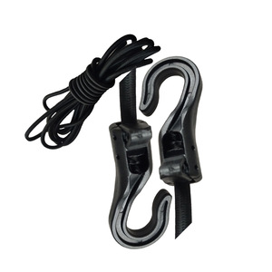 Sangle à crochet élastique en latex, 5 mm, 10 cm, pour canoë, camping, utilisation en extérieur - Product Image 3