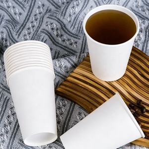 Disposable Custom Paper <b>Cups</b> Biodegradable White Paper Coffee <b>Cup</b> 8oz 12oz 16oz 22oz Single Wall Paper <b>Cup</b> for <b>Cold</b> Hot Drink - Product Image 3