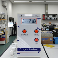 Analyseur d'oxygène ultrasonique Winpower RP-01 certifié CE, analyseur de gaz détectant la pureté de l'oxygène, le débit et la pression 21-95,6 % 0-100 Kpa 20L