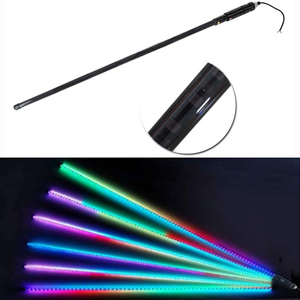 Kits de lumières LED flexibles RGB de 2 à 6 pieds avec télécommande RF, tube noir fumé, pour SXS Offroad RZR <span class=keywords><strong>Canam</strong></span> 4x4 - Product Image 3