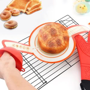 <b>Silicone</b> <b>Baking</b> Mat for Dutch Oven Bread <b>Baking</b> Sheets with Long Handled Heat Resistant <b>Baking</b> Bread Sling for Dough Pastry - Product Image 2