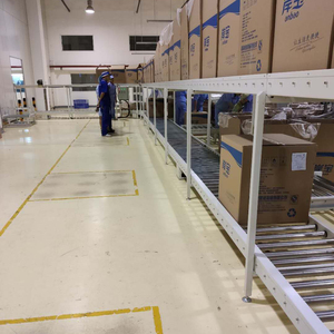 Özelleştirilmiş otomatik endüstriyel kullanılan yerçekimiyle taşımalı makaralı konveyör sistemi lojistik depo - Product Image 4