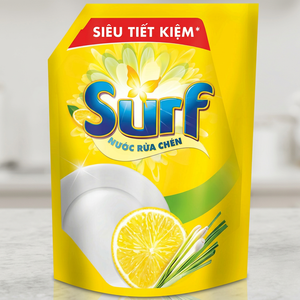Surf Dishwashing Liquid With Lemon And Lemongrass Scent 3.2 Kg - Product Image 1
