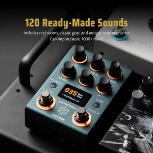 HOTONE Verbera Convolution IR Reverb Hall Church Spring Plate Ambient Pedal Guitare électrique acoustique Synthétiseurs Voix - Product Image 4