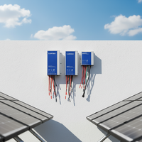 Contrôleur de charge solaire MPPT avec capacité de 10A, 15A, 20A et options d'alimentation 12V, 24V