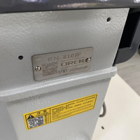 Machine à coudre industrielle pour la fabrication de perruques avec pied marcheur, multifonctionnelle, en acier inoxydable RN-810JF