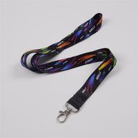 CH Wholesale Sublimation Printing Polyester Lanyards With Logo Custom Certification Keychain OEM ODM ECO Promotion Event Gifts