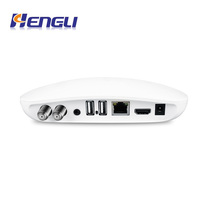 Receptor de TV inteligente HEVC, decodificador con Android 11 + DVB-S2, HD, H.265, 4K, personalizado, nuevo