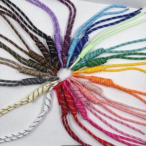 Lanière de <span class=keywords><strong>noeud</strong></span> de 5mm <span class=keywords><strong>corde</strong></span> tissée à la main <span class=keywords><strong>avec</strong></span> perle de Paracord colorée lettre sac breloque mousqueton <span class=keywords><strong>noeud</strong></span> Paracord lanière porte-clés - Product Image 3