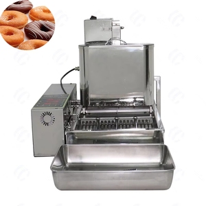 Freidora de <span class=keywords><strong>Donuts</strong></span> Automática <span class=keywords><strong>PF</strong></span> de 4 Filas, Máquina Comercial Mini con Calentamiento Eléctrico de Acero Inoxidable 304, Capacidad de 1800 Piezas/hora - Product Image 4