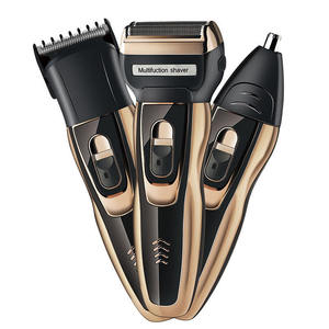 2024new <span class=keywords><strong>Afeitadora</strong></span> eléctrica <span class=keywords><strong>Afeitadora</strong></span> recargable 3 en 1 Cuchilla para Barba de alta potencia - Product Image 1