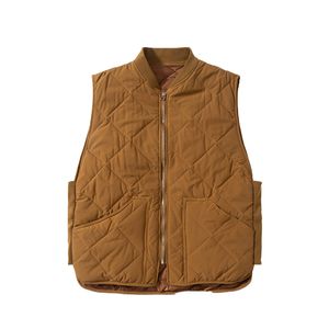 Autumn Winter <b>Men's</b> Waterproof Casual <b>Vest</b> Jacket with Zipper Closure Shoulder Warm Sleeveless Outerwear 100% Polyester Shell - Product Image 1