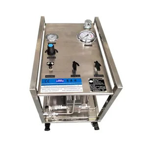 DGG serisi hava tahrikli hidrolik Test pompası basınç güçlendirici sistemi