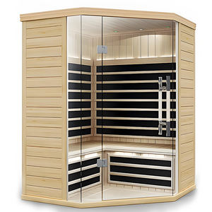 ساونا داخلية فاخرة صغيرة بتصاميم عصرية 1100*1300 ساونا داخلية مبتكرة بالأشعة تحت الحمراء للفنادق - Product Image 4