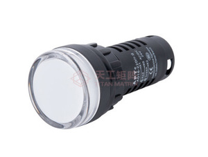 22mm Square Pilot <b>Light</b> <b>Switch</b> AC220V Double Color Red Green Panel Indicator Lamp - Product Image 1