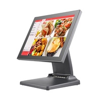Système de point de vente (PDV) de haute qualité tout-en-un, système informatique de vente au détail, terminal de caisse tactile à écran d'angle droit pour magasin de proximité