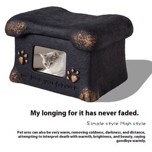Guci Keramik Modern Ramah Lingkungan untuk Hewan Peliharaan - Peti Mati Tahan Air & Biodegradable untuk Abu Jenazah Anjing & Kucing yang Dapat Disesuaikan - Product Image 5
