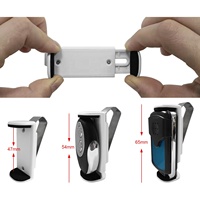 Réglable 47-70mm pour Porte de Garage Télécommande Clips Stand Support Voiture Pare-Soleil Clip Titulaire Mount Stand
