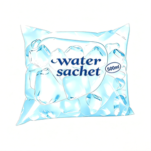 Rouleau de film plastique LDPE pour sachet d'eau 500 ml, eau potable en sachet, rouleau de sac à eau - Product Image 1