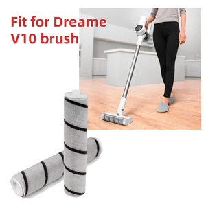 <span class=keywords><strong>Brosse</strong></span> principale pour <span class=keywords><strong>aspirateur</strong></span> sans fil à batterie <span class=keywords><strong>Dreame</strong></span> <span class=keywords><strong>V10</strong></span>, <span class=keywords><strong>brosse</strong></span> à rouleau en velours doux, accessoires - Utilisation pour voiture et garage - Product Image 4