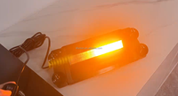 AMBRE BLEU SAE J595 Classe 1 ECE R65 XA1/XB1 LED DASH LIGHT Dual Color VISOR STROBE LIGHT Nouveau ECE R10 CE UKCA CISPR 25 Classe 3