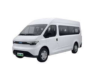 Nouveau véhicule électrique JMC <span class=keywords><strong>E</strong></span>-Fushun 2026, vitres claires, 5 places, toit bas, 53,58 kWh, fourgonnette légère pour transport urbain - Product Image 1