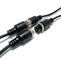 Kabel Encoder Penerbangan Tahan Air GX16 4 Pin Kustom, Kabel Sinyal Motor Stepper, Kabel Pengontrol LED RGB