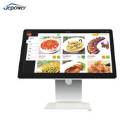 Nouveau terminal de point de vente Android 11 Jepower ACHC21 15,6 pouces pour supermarché, double écran, caisse enregistreuse tout-en-un, mémoire 2+16 Go, efficace