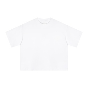 TKAN72 T-shirt streetwear personnalisé unisexe vintage délavé à l'acide Y2K coupe ample pour homme 100% coton tricoté à manches courtes surdimensionné - Product Image 2