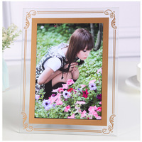 Cadre en verre cristal transparent pour certificats, photos, licences commerciales et documents d'honneur - Vente en gros