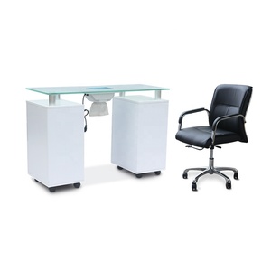 Francés moderno barato nuevo hotsale profesional de <span class=keywords><strong>uñas</strong></span> salón de <span class=keywords><strong>uñas</strong></span> bar blanco <span class=keywords><strong>uñas</strong></span> <span class=keywords><strong>mesas</strong></span> de manicura - Product Image 1
