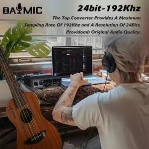 Carte son professionnelle DM202+87U, équipement spécial de doublage, ensemble microphone et son - Product Image 2