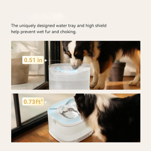 Fontaine à eau automatique pour animaux de compagnie, distributeur de nourriture continu à double mode MagDrive sans pompe, 4L - Product Image 4