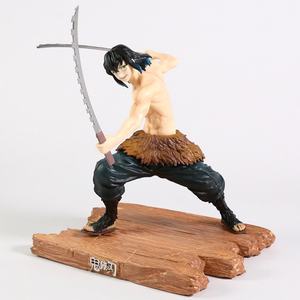 Figura de Anime de 28 cm con Dos Cabezas, Demon Slayer: Kimetsu No Yaiba, Hashibira Inosuke, Figuras de Acción de Manga, Juguetes de PVC - Product Image 4