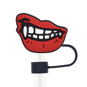 2025 nuevos productos Venta caliente Silicon <span class=keywords><strong>Super</strong></span> <span class=keywords><strong>Mario</strong></span> <span class=keywords><strong>Bros</strong></span> Straw Topper Charms Boot Soft Pvc a prueba de polvo - Product Image 5