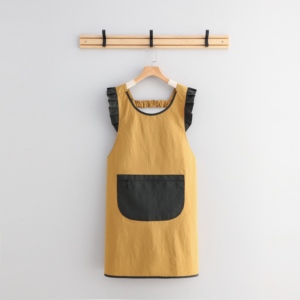 Bata de Cocina Coreana Duradera y Transpirable con Tirantes Ajustables, Resistente a las Manchas y al Agua - Product Image 1