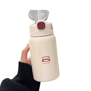 Gnmk Insulated Water <b>Bottle</b> 500Ml With Straw For Adults Students Kids Gift - Product Image 5