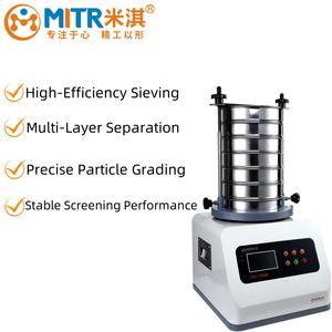 Agitateur de tamis de laboratoire MITR, tamis vibrant circulaire de haute précision, analyse des particules de poudre avec <span class=keywords><strong>logo</strong></span> personnalisé - Product Image 2