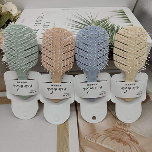 Peigne de massage mini Wanmei, forme creuse mignonne, brosse à <span class=keywords><strong>cheveux</strong></span> portable pour femmes, brosse à <span class=keywords><strong>cheveux</strong></span> longs, cadeau pour la maison, peigne de massage en forme de boule, brosse à <span class=keywords><strong>cheveux</strong></span> <span class=keywords><strong>ronde</strong></span> - Product Image 4