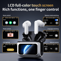 Écouteurs Bluetooth à écran tactile personnalisés XH11 avec prise en charge CE Rohs, traduction en temps réel dans 150 langues, écouteurs sans fil TWS intra-auriculaires