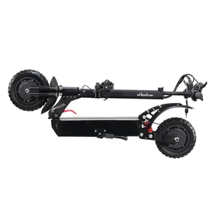 Armazém eua escooter velocidade máxima 70 km/h 52v, bateria de 2 rodas 2400w motor duplo de alta potência scooter elétrico