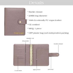 <span class=keywords><strong>Etsy</strong></span> en çok satan A7 deri nakit bağlayıcı bütçe planlayıcısı ve para organizatör ile dergi kalem seti ve nakit zarflar - Product Image 6
