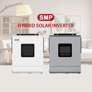 Inverter Tenaga Surya MPPT Off-Grid <span class=keywords><strong>5Kw</strong></span> 6Kw <span class=keywords><strong>6</strong></span>.2Kw 48V ke 220V Fase Tunggal Gelombang Sinus Murni 6000W - Product Image 6
