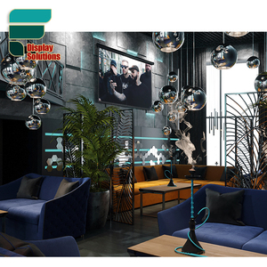 モダンスタイルの水ギセルラウンジインテリアデザインスタイリッシュなシーシャショップソファテーブルセット喫煙水ギセルショップディスプレイ家具 - Product Image 3