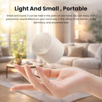Mini haut-parleur Bluetooth sans fil de poche, couleurs macaron dégradées, haut-parleur compact pour l'extérieur, cadeau promotionnel idéal, faible coût
