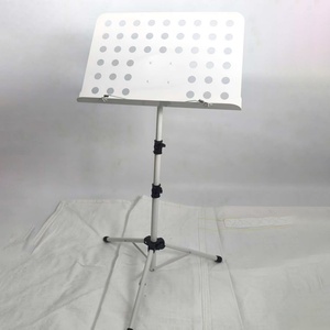 Chất Lượng Cao Gấp Kim Loại Tripod Âm Nhạc Đứng Nhà Sản Xuất Bán Buôn Tấm Rỗng Âm Nhạc Nhạc Cụ Phụ Kiện - Product Image 4