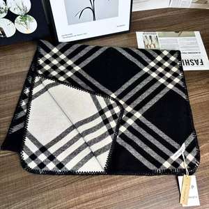 2025 hiver nouveau Style femmes Double face <span class=keywords><strong>cachemire</strong></span> synthétique britannique motif à carreaux chapeau chaud - Product Image 2