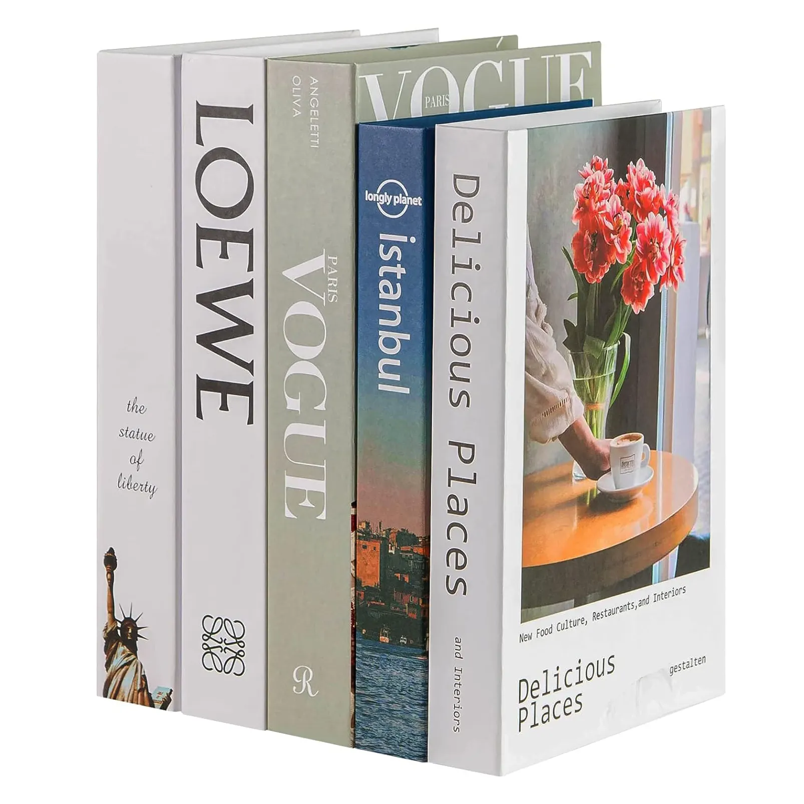 Atacado Personalizado Impressão Falso Livros Decorativos Para Home Decor Luxo Moderno Livro Decorativo Forma estilo Vazio Caixa De Armazenamento