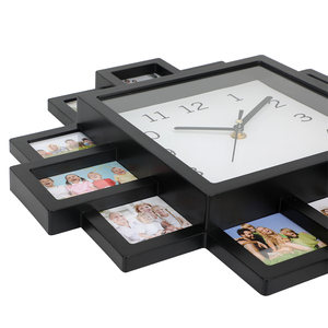 Relojes de pared decorativos para el hogar, cronógrafo de plástico artístico, Moderno - Product Image 5