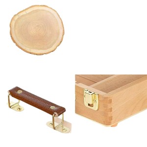 Caja de almacenamiento de arte portátil de madera Meeden, caja de herramientas de pintura de madera maciza para artistas y estudiantes - Product Image 5